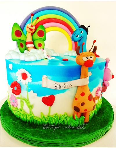 Baby tv themed cake - Cake by DDelev