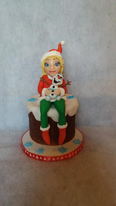 Christmas elf ❤ - Cake by Petra