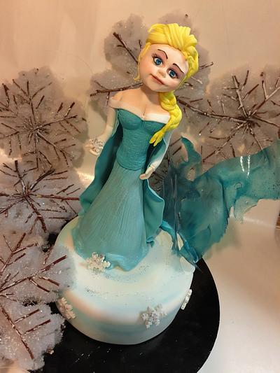 Frozen  - Cake by barbara Saliprandi