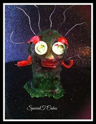 Swamp Monster - # wildwings Dragons & Monster Collaboration - Cake by  SpecialT Cakes - Tracie Callum 