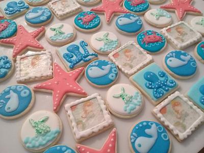 cookies de mar - Cake by Dulciriela -Gisela Gañan