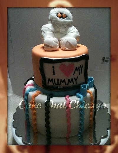 I love my Mummy baby shower cake - Cake by Genel