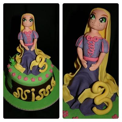 Cake Rapunzel - Cake by CakeParadise