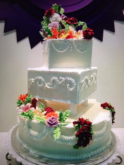 Wedding Blossom  - Cake by Roni Matza