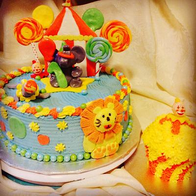 Carnival cake  - Cake by loulou513