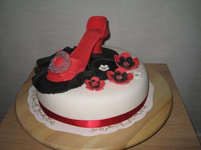 Shoe cake - Cake by rosiecake