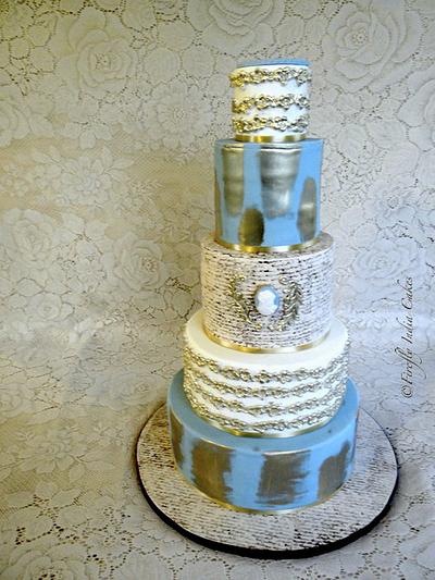 Vintage Wedding Cake - Cake by Firefly India by Pavani Kaur