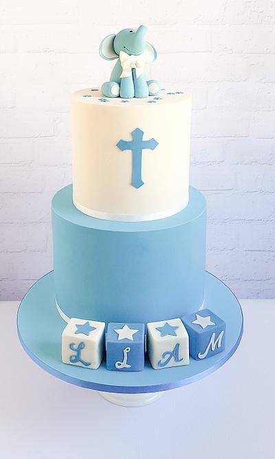 Christening cake  - Cake by mac1