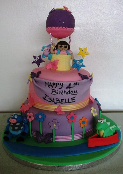 Dora The Explorer - Cake by muffintops