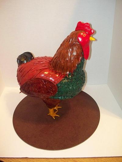 Rooster Cake - Cake by Kimberly Cerimele