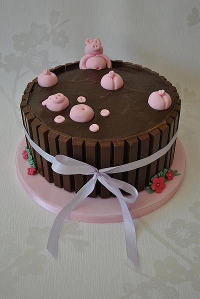 Pigs in Mud cake - Cake by Donna Wood