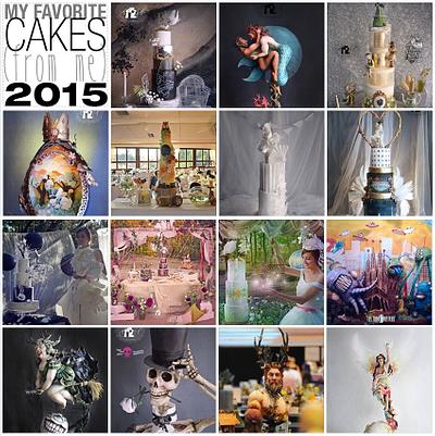 My favorite cakes from me in 2015 - Cake by Daniel Diéguez