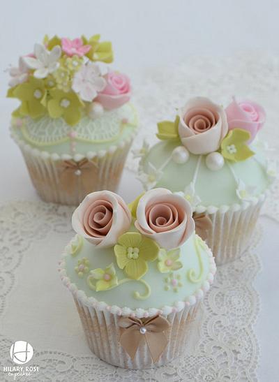 Vintage Tea Party - Cake by Hilary Rose Cupcakes