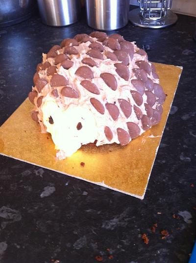 Hedgehog - Cake by maryjdavies