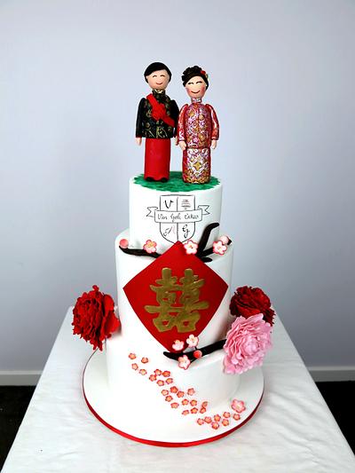 Chinese Romance in Spring - Cake by Van Goh Cakes