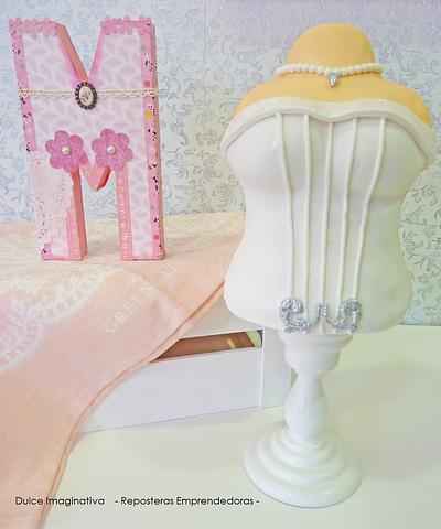 Cake corset - Cake by Dulce Imaginativa
