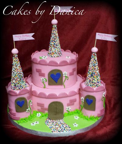 Fairy Tale Princess Castle - Cake by Chittenango Cakes