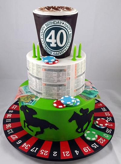 Gamblers Cake - Cake by Lisa-Jane Fudge