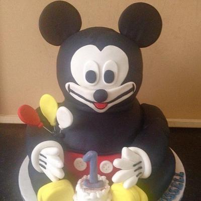 First birthday cake  - Cake by Eliz4cakes 