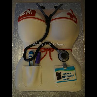 Nurse's Birthday Cake - Cake by Kelly Stevens