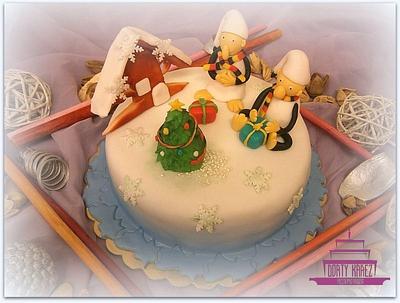 Christmas cake No.3 - Cake by Lenka Budinova - Dorty Karez