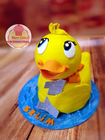 Cuty ducky  - Cake by Maro Cakes