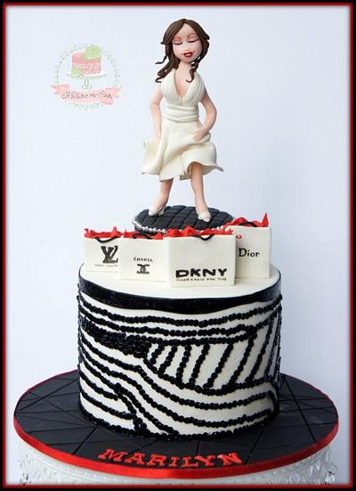 Marilyn - Cake by Jo Finlayson (Jo Takes the Cake)