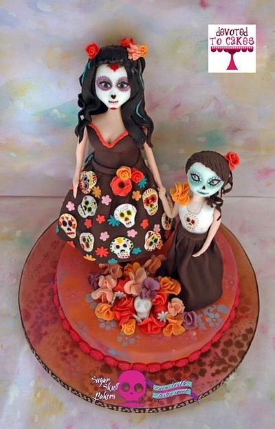 "Flores para los muertos" - Cake by Devoted To Cakes