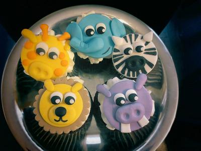 Zoo cupcakes - Cake by The Cakery 