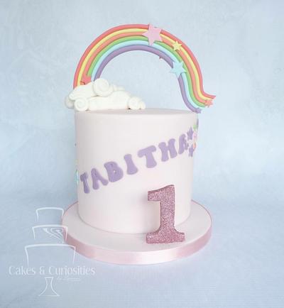 Rainbows & Stars - Cake by Symone Rostron Cakes & Curiosities