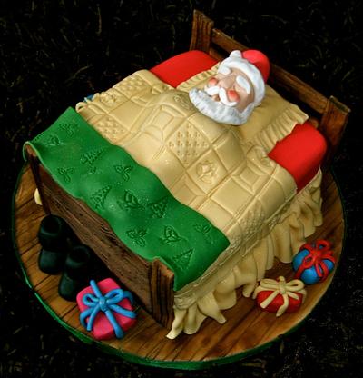 Father christmas cake - Cake by Vanessa 