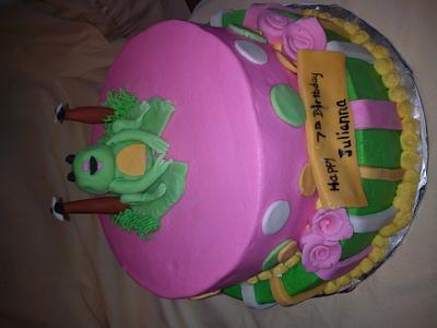 frog cake - Cake by bjvscakes