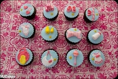baby shower cupcakes - Cake by melissa
