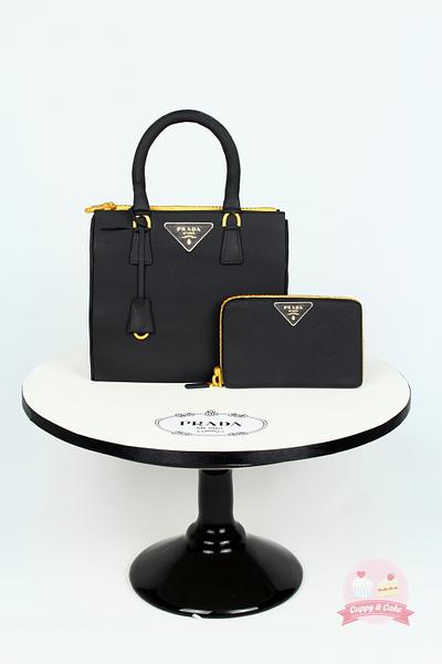 Prada hangbag and wallet cake - Cake by Cuppy & Cake