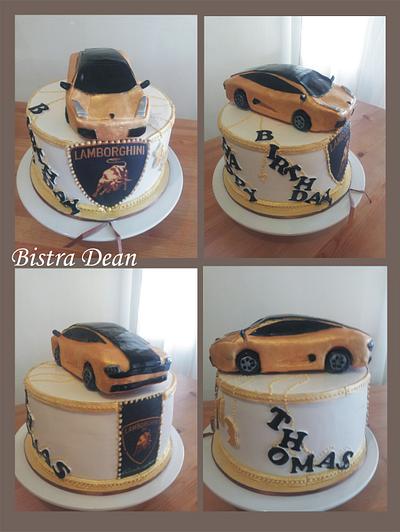 Lambourghini cake  - Cake by Bistra Dean 
