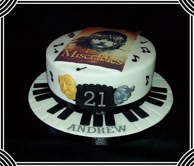 Les Mis - Cake by Too Nice to Slice