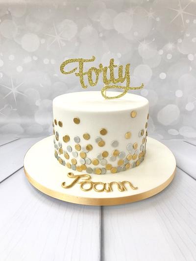 A Little Bit Dotty - Cake by Canoodle Cake Company
