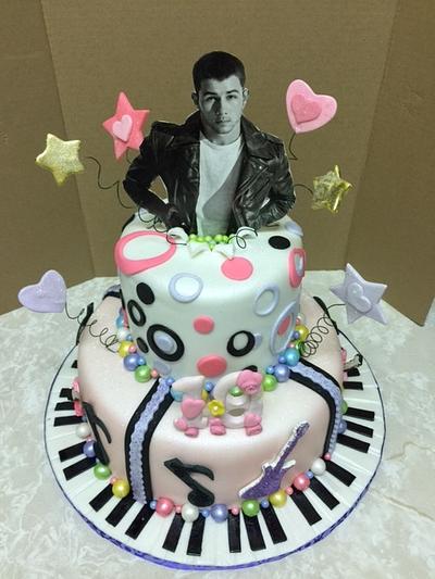 Jonas Fan - Cake by Fun Fiesta Cakes  