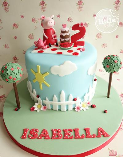 Peppa Pig Cake - Cake by Happy Little Baker