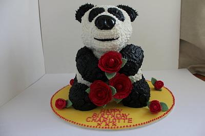 Giant Panda Birthday Cake! - Cake by Paul James