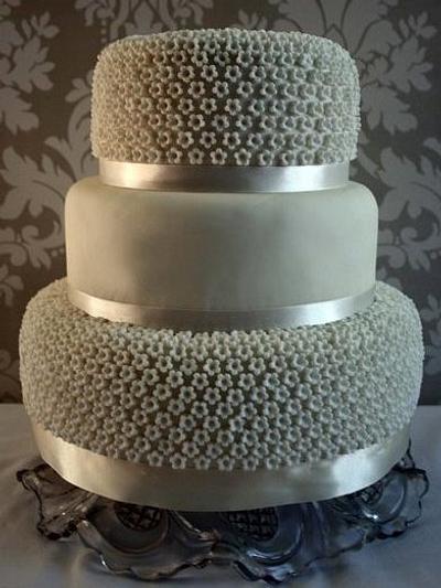 Blossom Wedding Cake - Cake by PetiteSweet-Cake Boutique