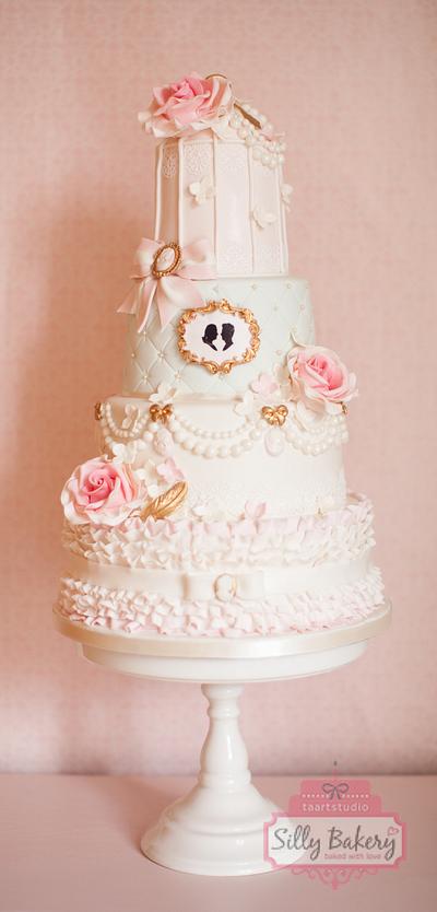 Wedding cake Charlotte - Cake by Silly Bakery
