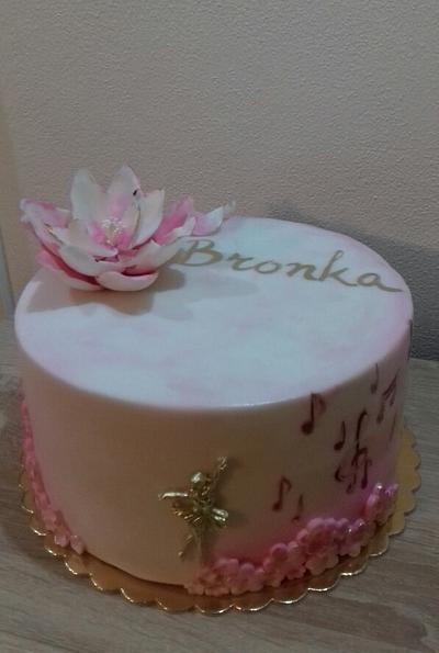B-day girl cake - Cake by Ellyys