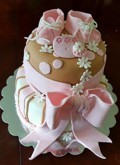 Baby Shower - Cake by Cakes by Belvis