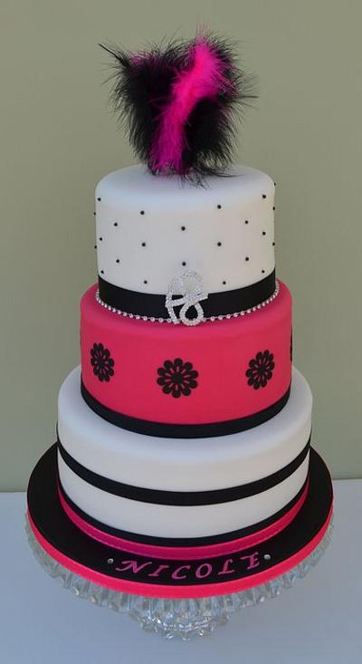 18th Celebration - Cake by Hilary Rose Cupcakes