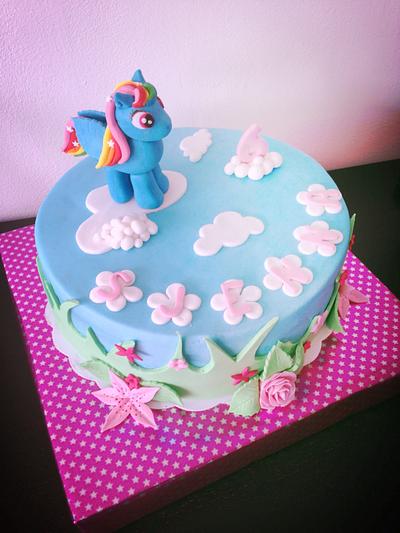 Rainbow Dash - My Little Pony Cake - Cake by Hartenlust