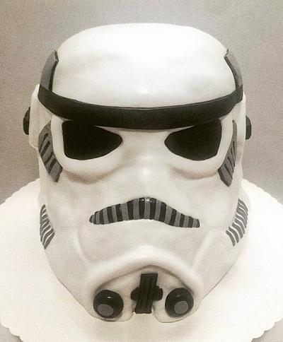 stormtrooper  - Cake by SannesTorten 