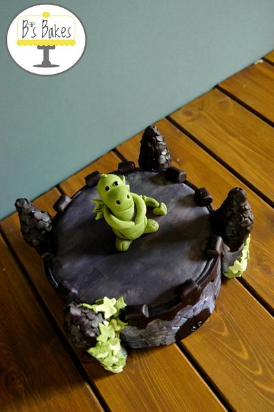A Castle fit for a Prince and his Dragon! - Cake by B's Bakes 