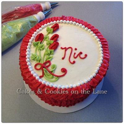 Nicolle's Birthday Cake - Cake by Kathy Kmonk