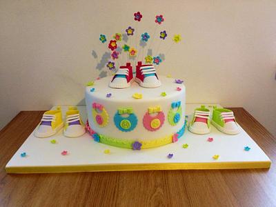 Baby shower cake - Cake by jameela